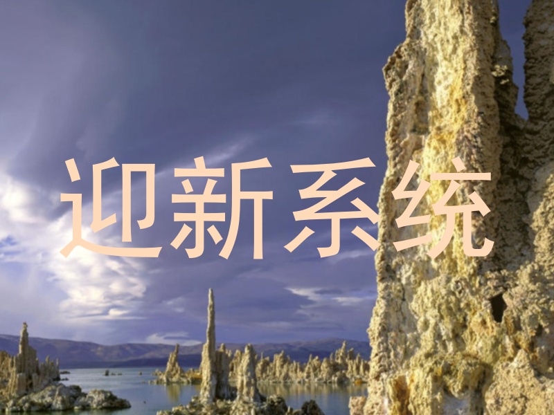迎新系统