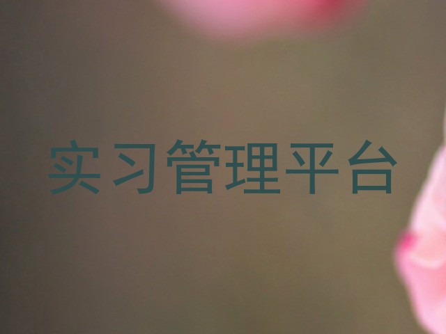 实习管理平台