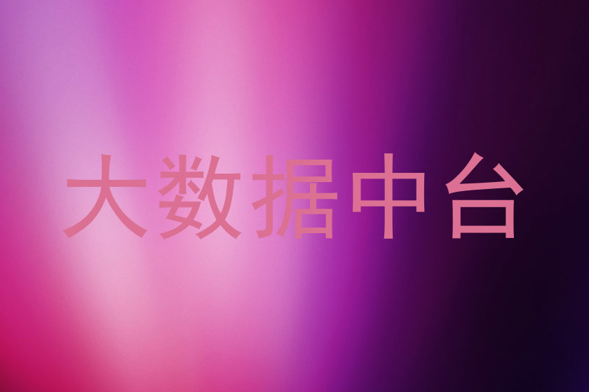 大数据中台