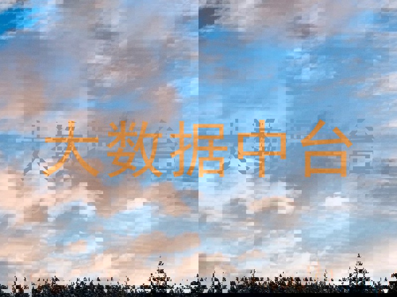 大数据中台