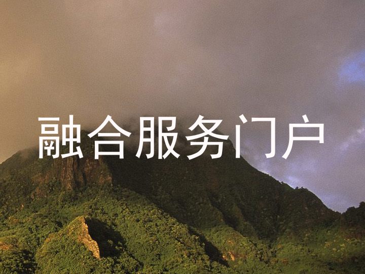 融合服务门户