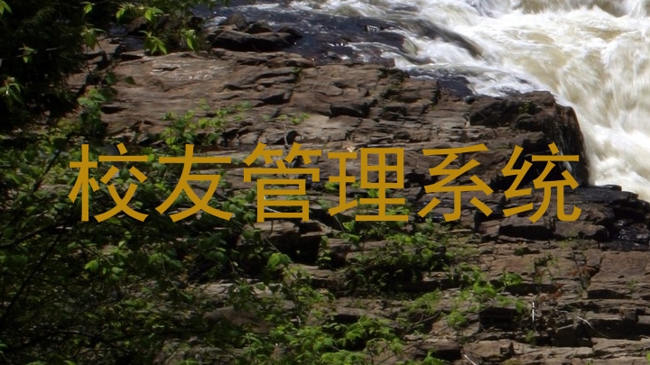 校友管理系统