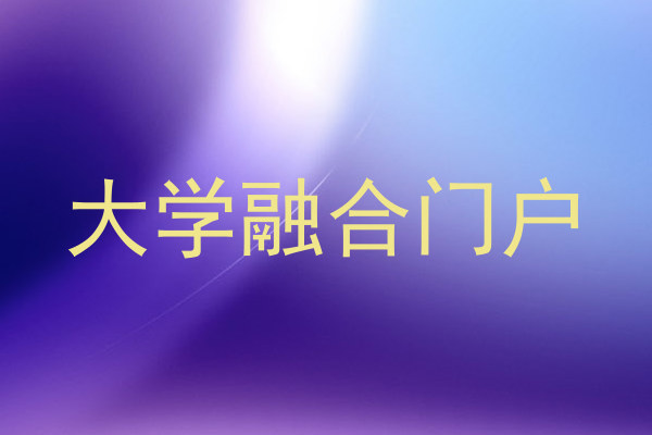 大学融合门户