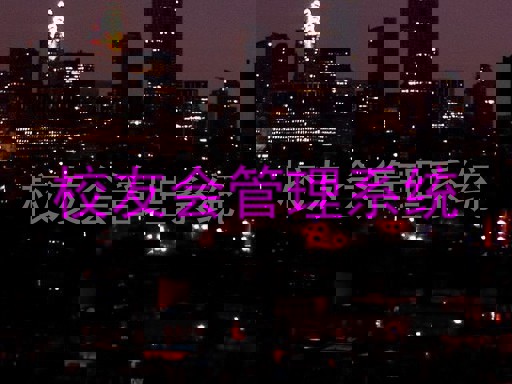 校友会管理系统