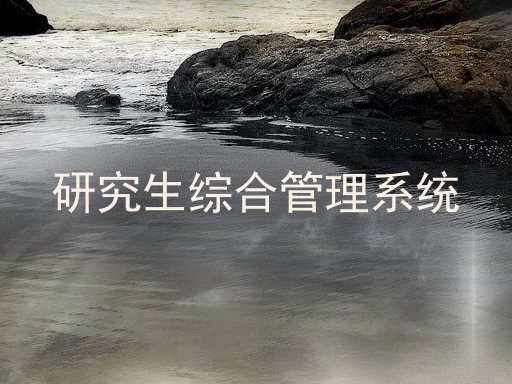 研究生综合管理系统