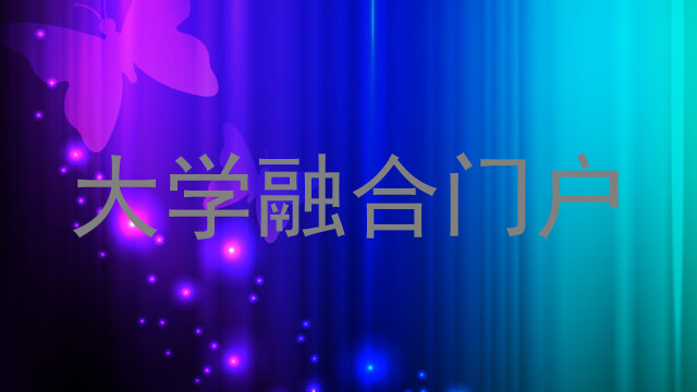 大学融合门户
