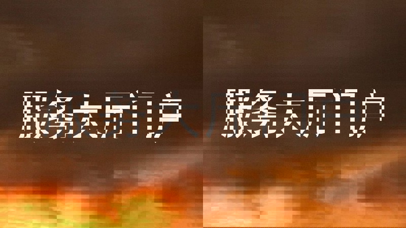 服务大厅门户