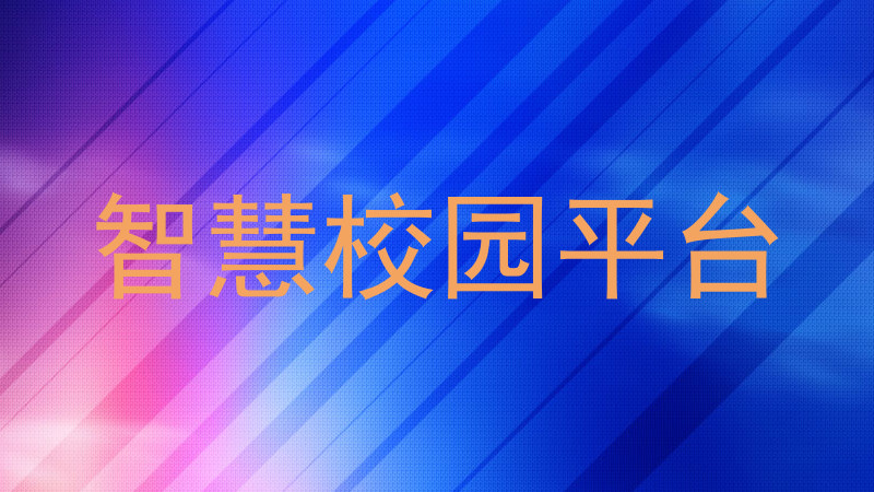 智慧校园平台