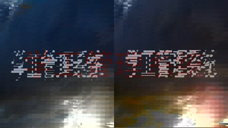 学工管理系统