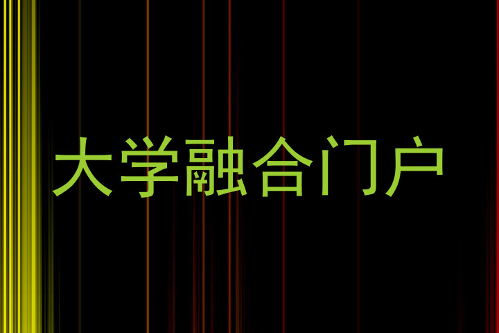 大学融合门户