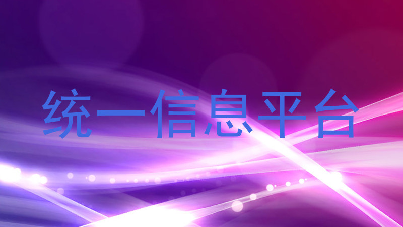 统一信息平台