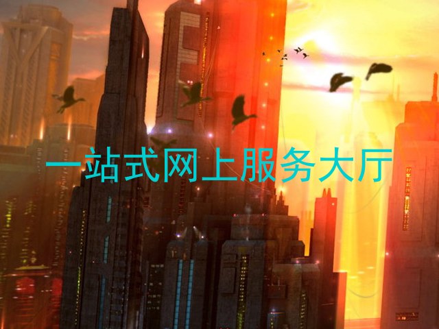 一站式网上服务大厅