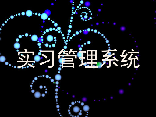 实习管理系统