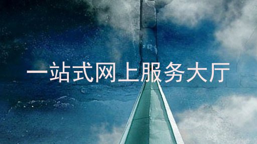 一站式网上服务大厅