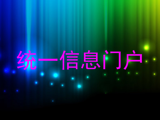 统一信息门户