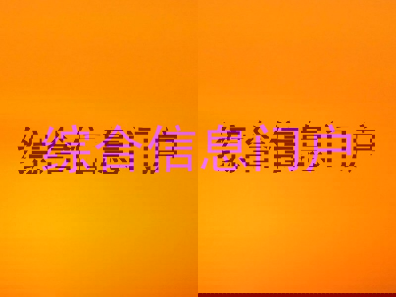 综合信息门户