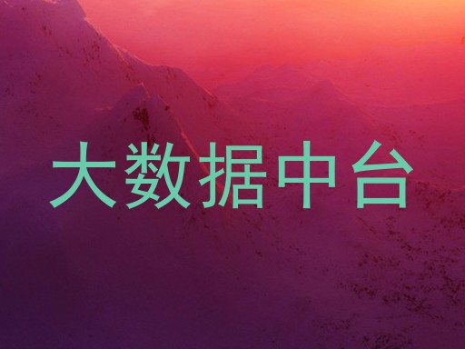 大数据中台