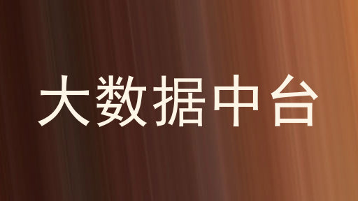 大数据中台