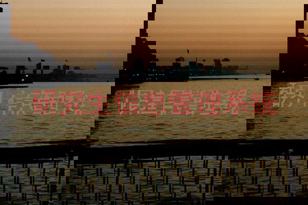研究生信息管理系统