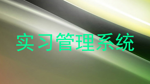实习管理系统