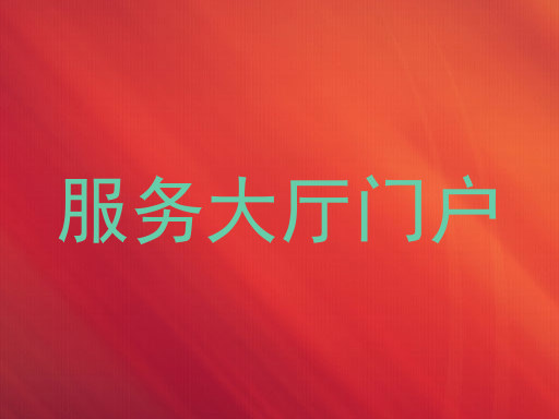服务大厅门户