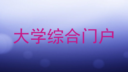 大学综合门户