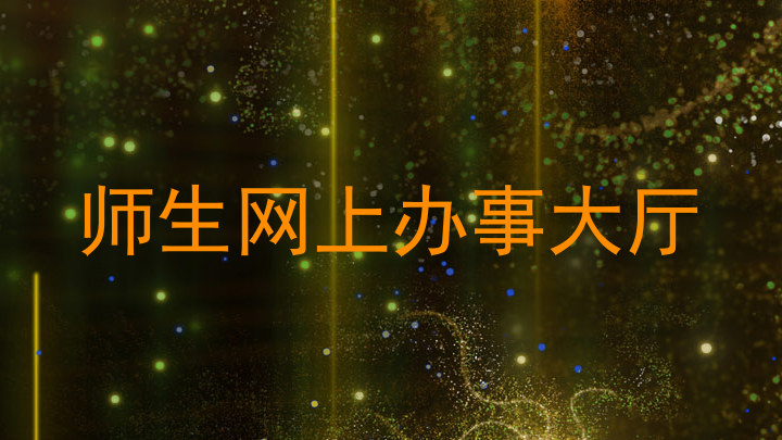 师生网上办事大厅
