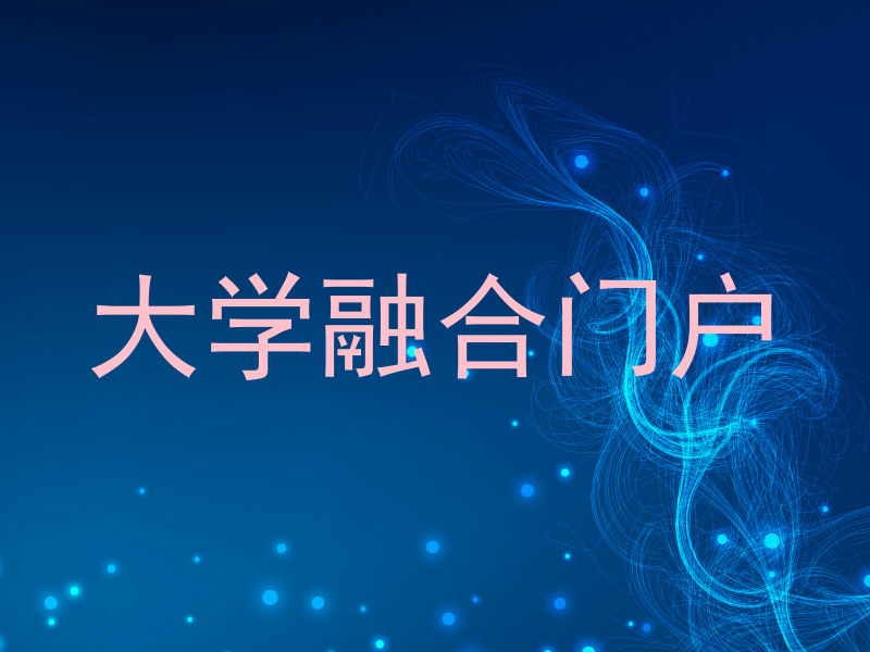 大学融合门户