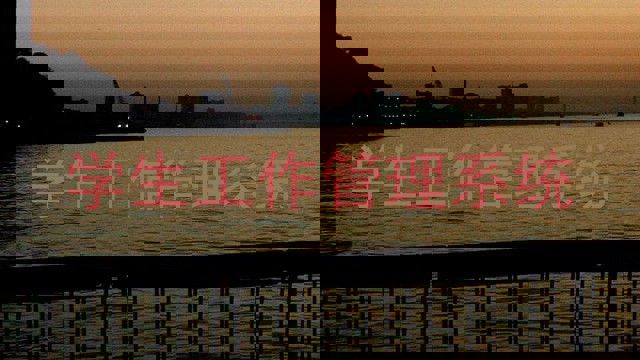 学生工作管理系统