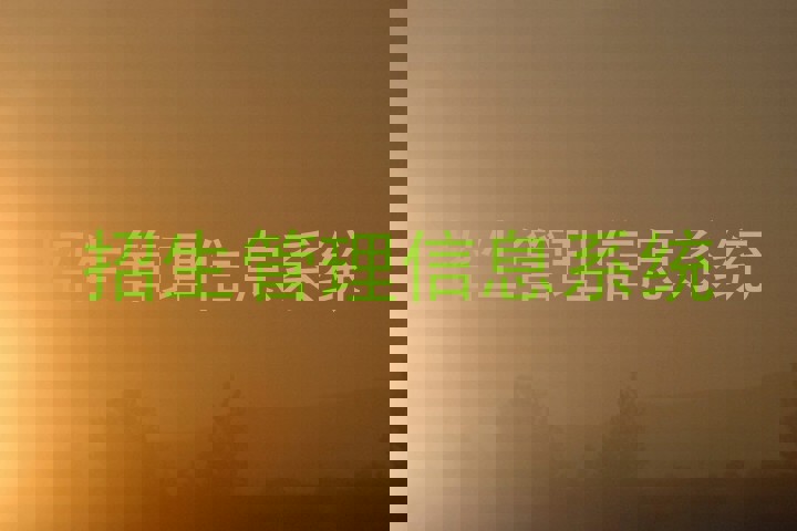 招生管理信息系统