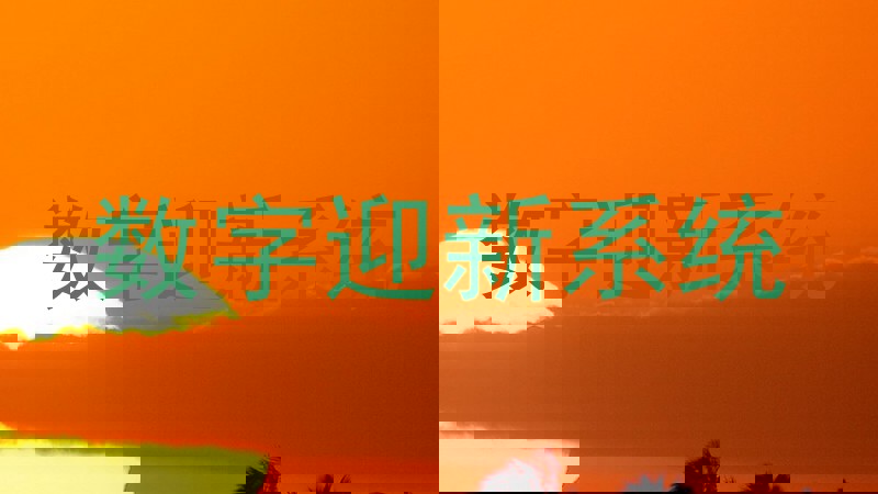 数字迎新系统