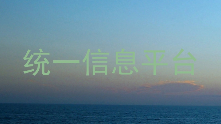统一信息平台
