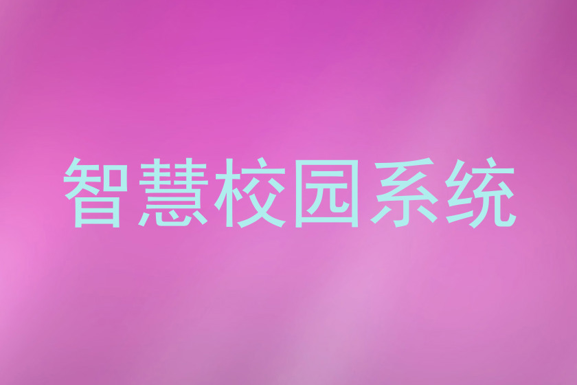 智慧校园系统