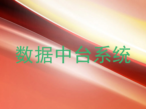 数据中台系统