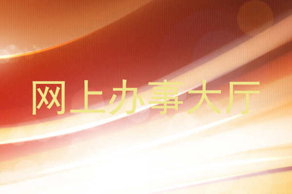 网上办事大厅