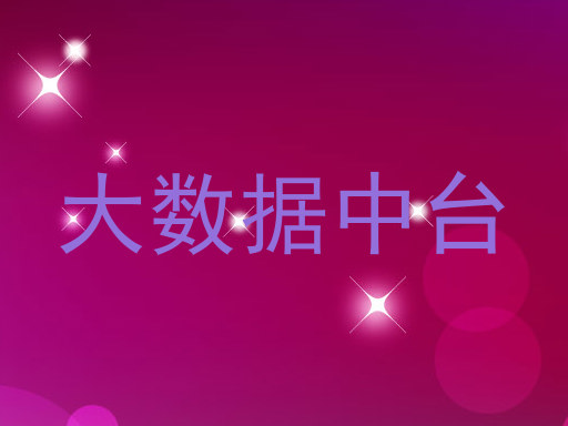 大数据中台
