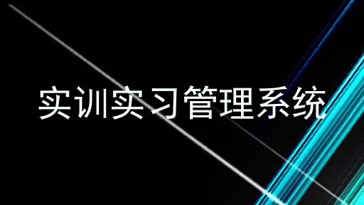 实训实习管理系统