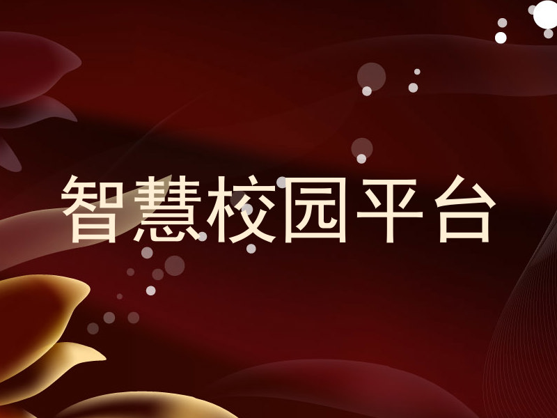 智慧校园平台