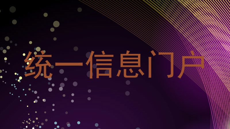 统一信息门户