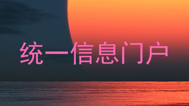统一信息门户