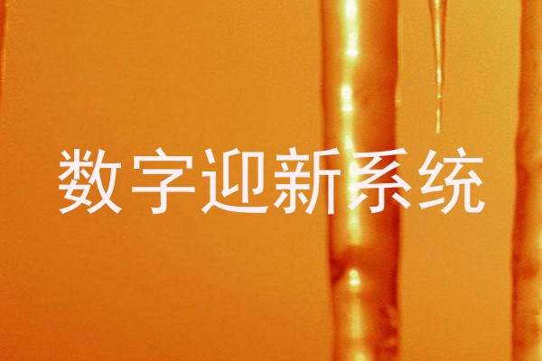 数字迎新系统