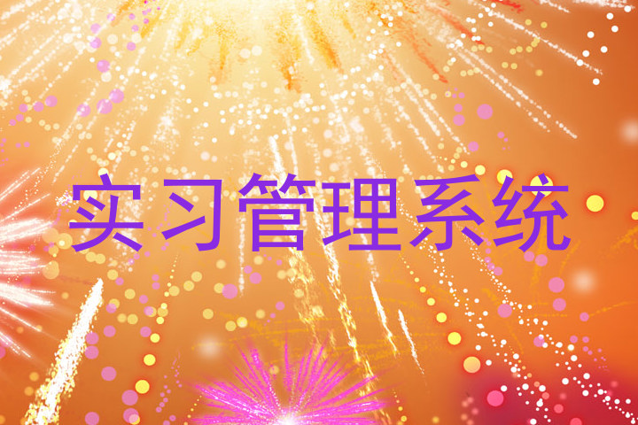 实习管理系统