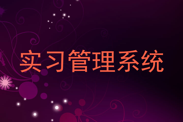 实习管理系统