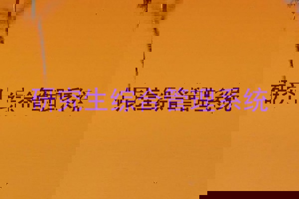 研究生综合管理系统