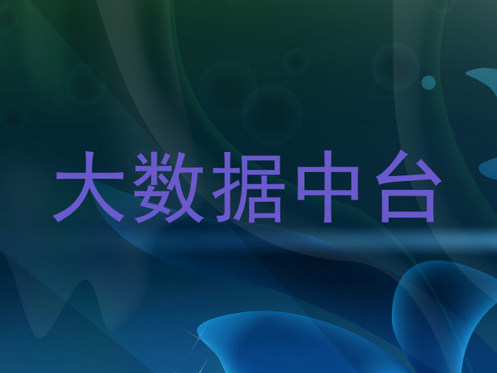 大数据中台