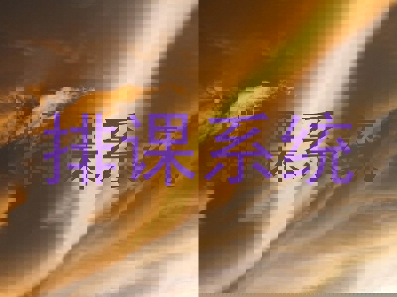 排课系统