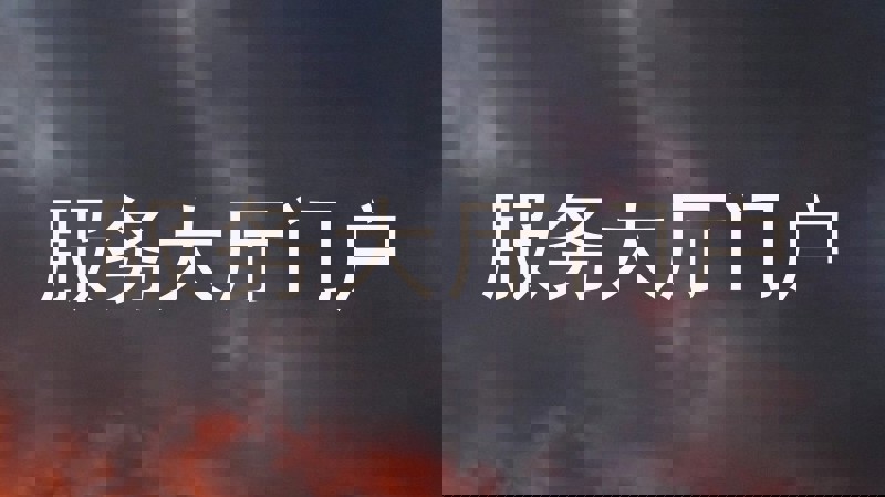 服务大厅门户
