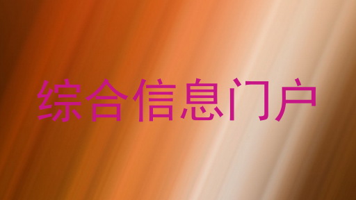 综合信息门户