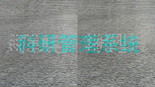 科研管理系统