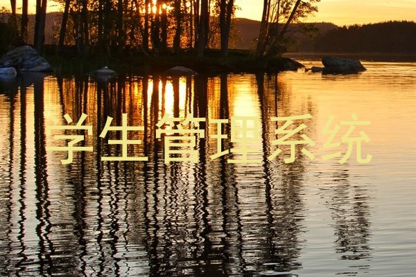 学生管理系统